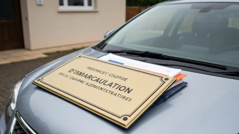 Changement d'adresse et nouvelle plaque