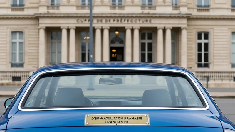Changement de département : effets sur la plaque