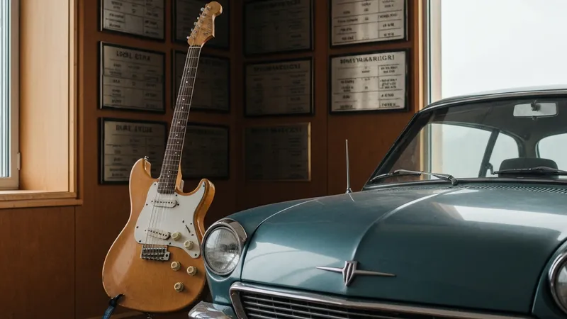 Influence des plaques dans la musique