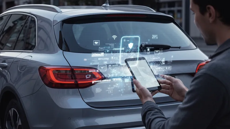 Plaques d'immatriculation en réalité augmentée