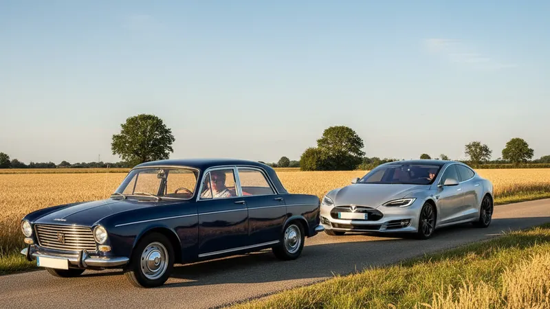 Transition vers les plaques actuelles